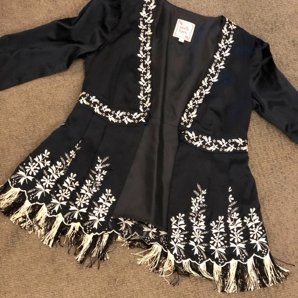 Nanette lepore fringe jacket - Picture 2 of 3